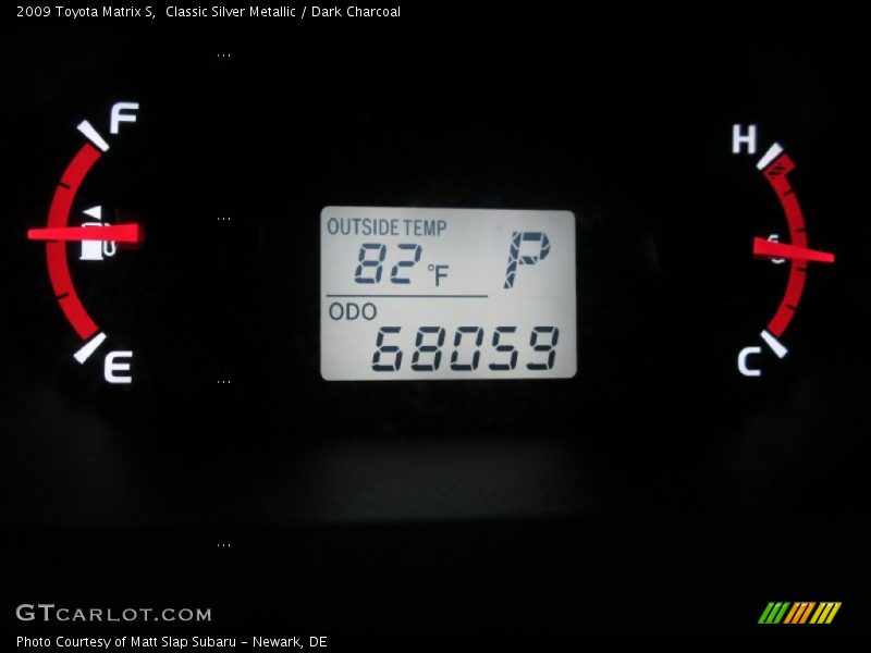 Classic Silver Metallic / Dark Charcoal 2009 Toyota Matrix S