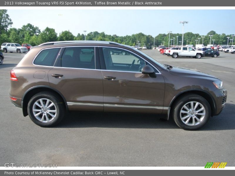 Toffee Brown Metallic / Black Anthracite 2013 Volkswagen Touareg VR6 FSI Sport 4XMotion