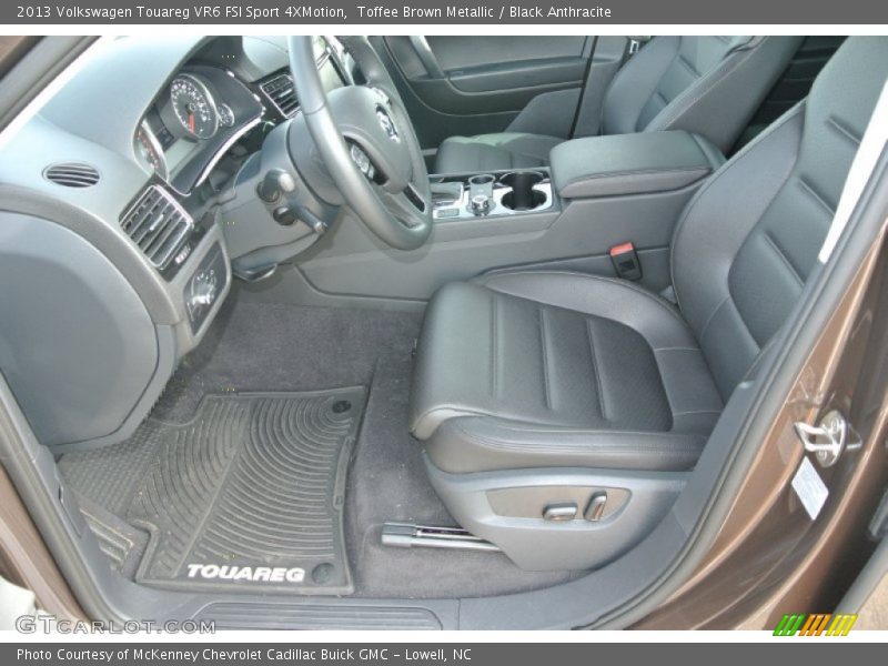 Toffee Brown Metallic / Black Anthracite 2013 Volkswagen Touareg VR6 FSI Sport 4XMotion