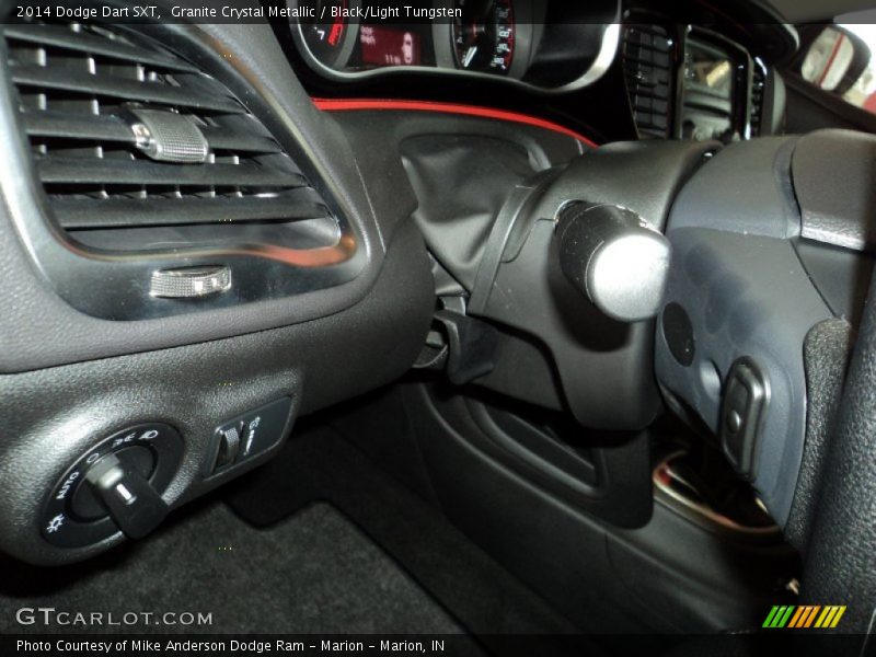 Granite Crystal Metallic / Black/Light Tungsten 2014 Dodge Dart SXT
