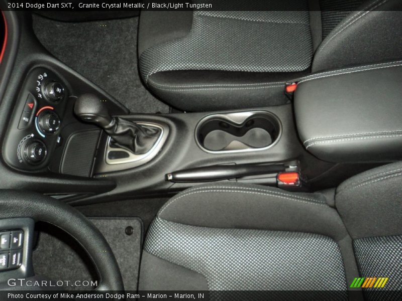 Granite Crystal Metallic / Black/Light Tungsten 2014 Dodge Dart SXT