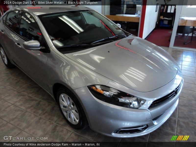 Billet Silver Metallic / Black/Light Tungsten 2014 Dodge Dart SXT