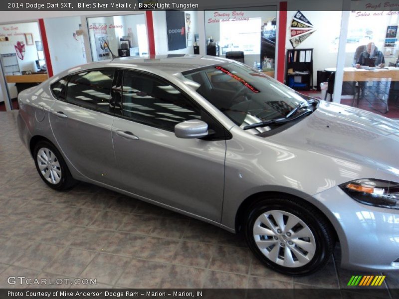 Billet Silver Metallic / Black/Light Tungsten 2014 Dodge Dart SXT