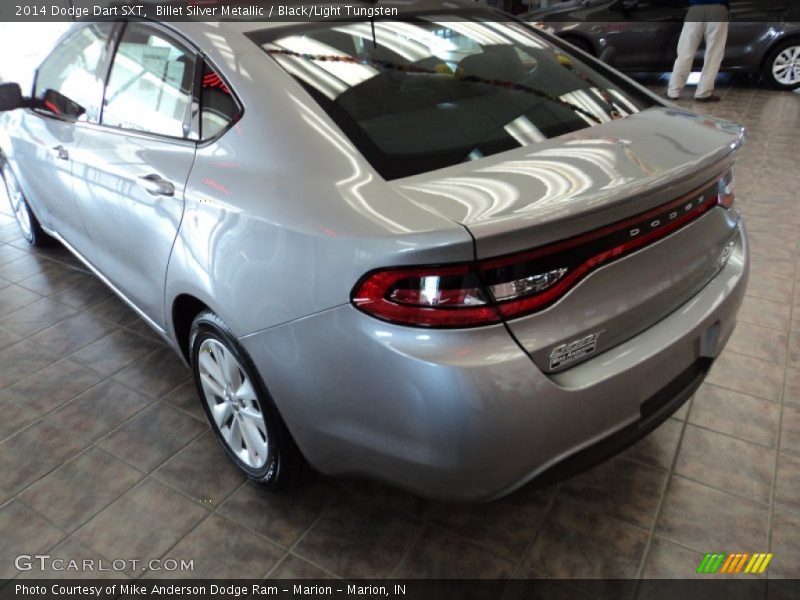 Billet Silver Metallic / Black/Light Tungsten 2014 Dodge Dart SXT