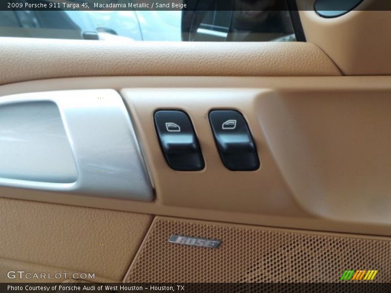 Macadamia Metallic / Sand Beige 2009 Porsche 911 Targa 4S