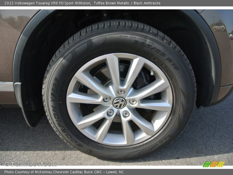 Toffee Brown Metallic / Black Anthracite 2013 Volkswagen Touareg VR6 FSI Sport 4XMotion