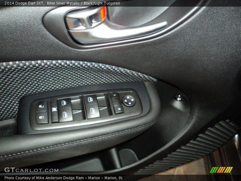 Billet Silver Metallic / Black/Light Tungsten 2014 Dodge Dart SXT