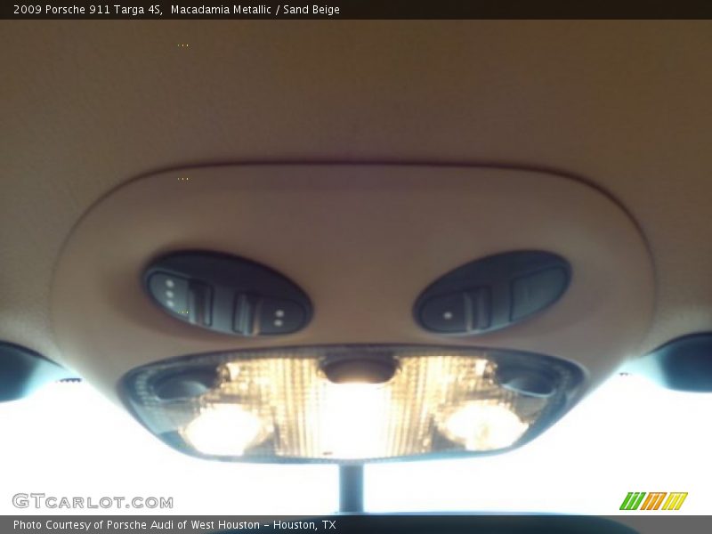 Macadamia Metallic / Sand Beige 2009 Porsche 911 Targa 4S