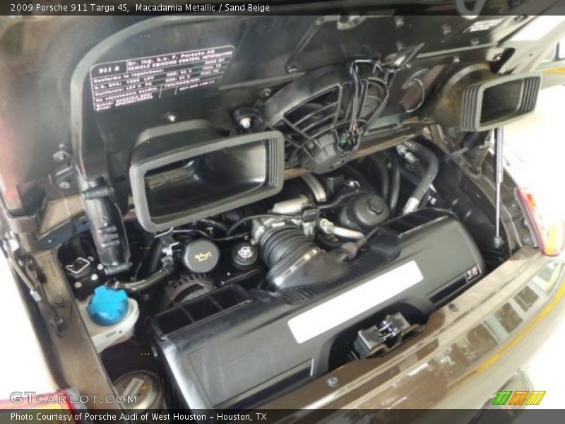  2009 911 Targa 4S Engine - 3.8 Liter DOHC 24V VarioCam DFI Flat 6 Cylinder