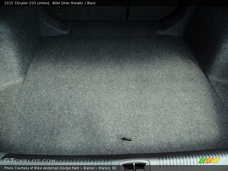 Billet Silver Metallic / Black 2015 Chrysler 200 Limited