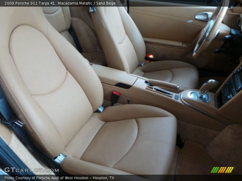 Macadamia Metallic / Sand Beige 2009 Porsche 911 Targa 4S