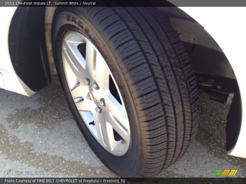 Summit White / Neutral 2011 Chevrolet Impala LT