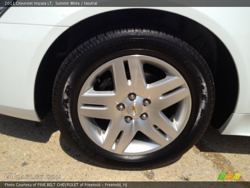 Summit White / Neutral 2011 Chevrolet Impala LT