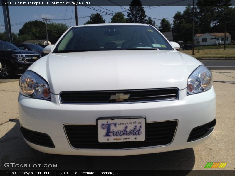 Summit White / Neutral 2011 Chevrolet Impala LT