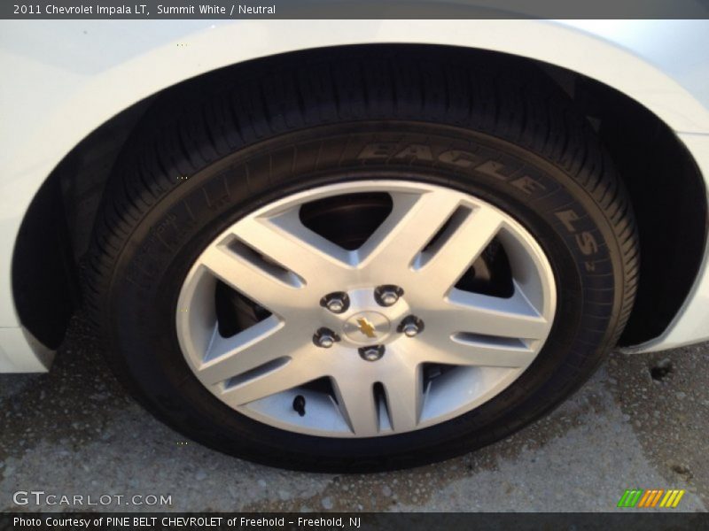 Summit White / Neutral 2011 Chevrolet Impala LT