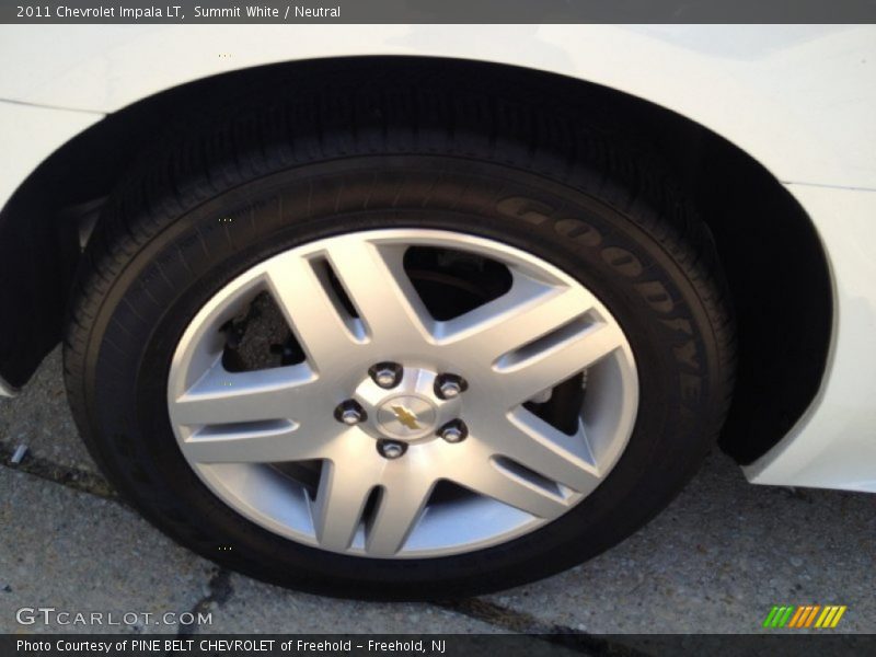 Summit White / Neutral 2011 Chevrolet Impala LT