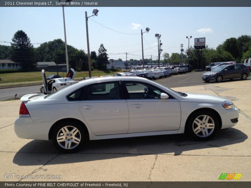 Summit White / Neutral 2011 Chevrolet Impala LT