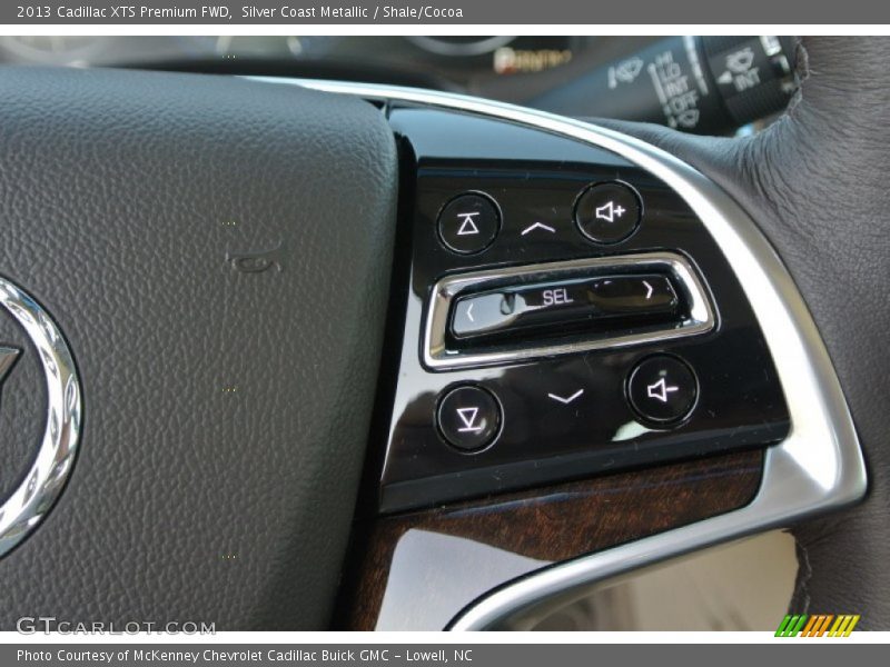 Silver Coast Metallic / Shale/Cocoa 2013 Cadillac XTS Premium FWD
