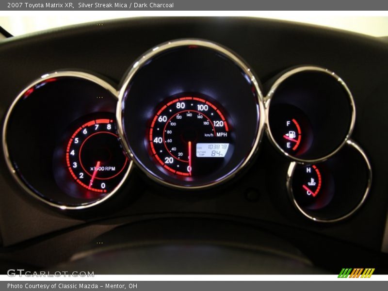  2007 Matrix XR XR Gauges