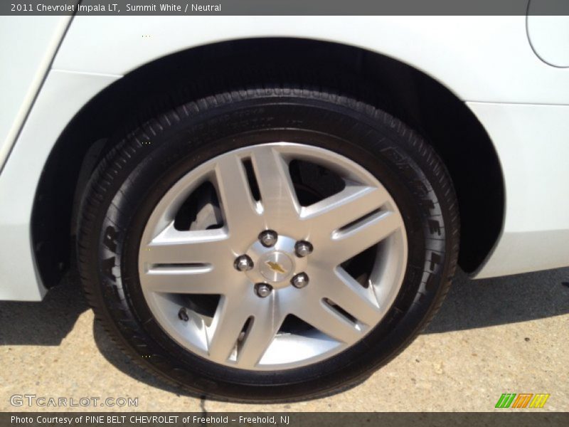 Summit White / Neutral 2011 Chevrolet Impala LT