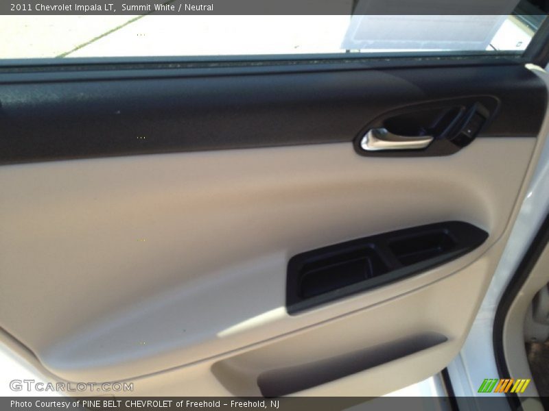 Summit White / Neutral 2011 Chevrolet Impala LT