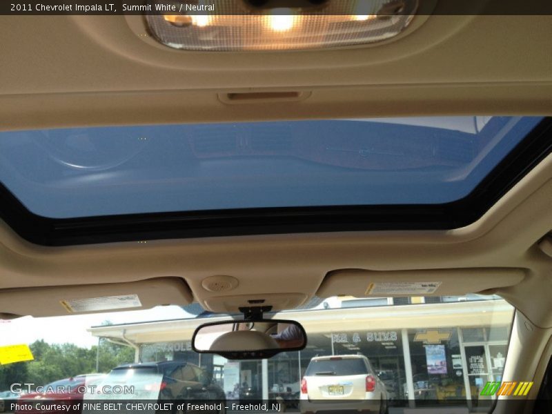 Summit White / Neutral 2011 Chevrolet Impala LT