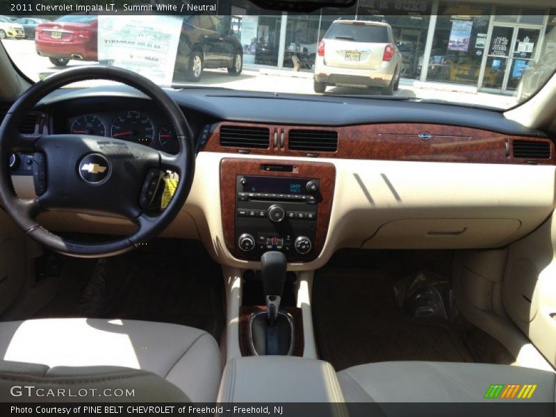 Summit White / Neutral 2011 Chevrolet Impala LT