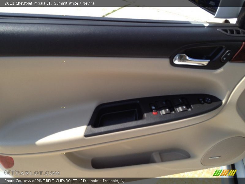 Summit White / Neutral 2011 Chevrolet Impala LT