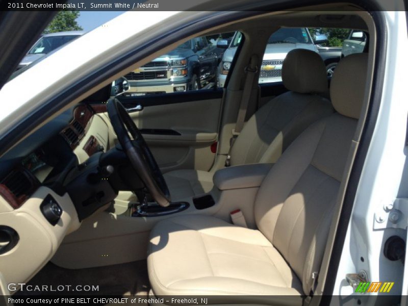Summit White / Neutral 2011 Chevrolet Impala LT