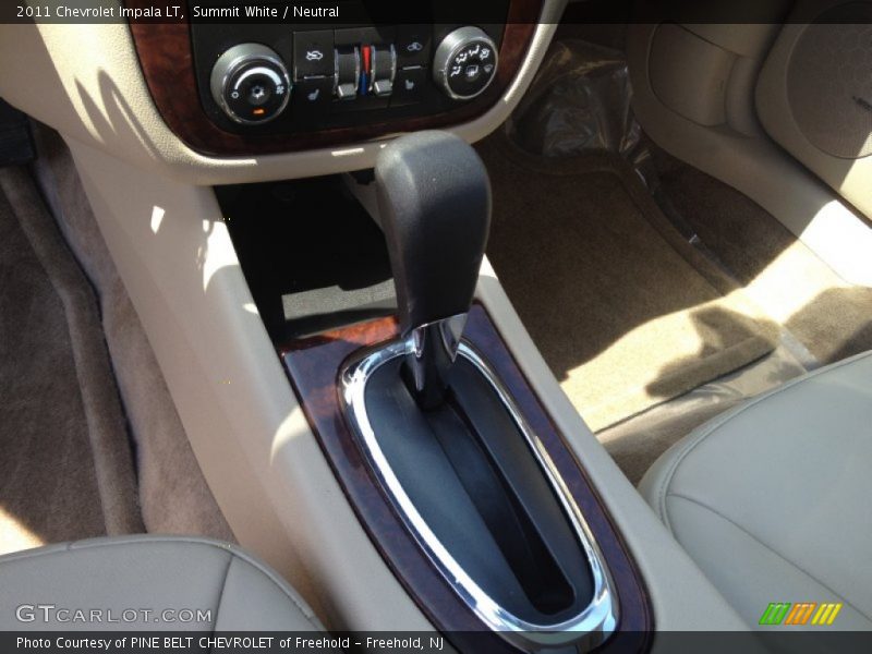 Summit White / Neutral 2011 Chevrolet Impala LT