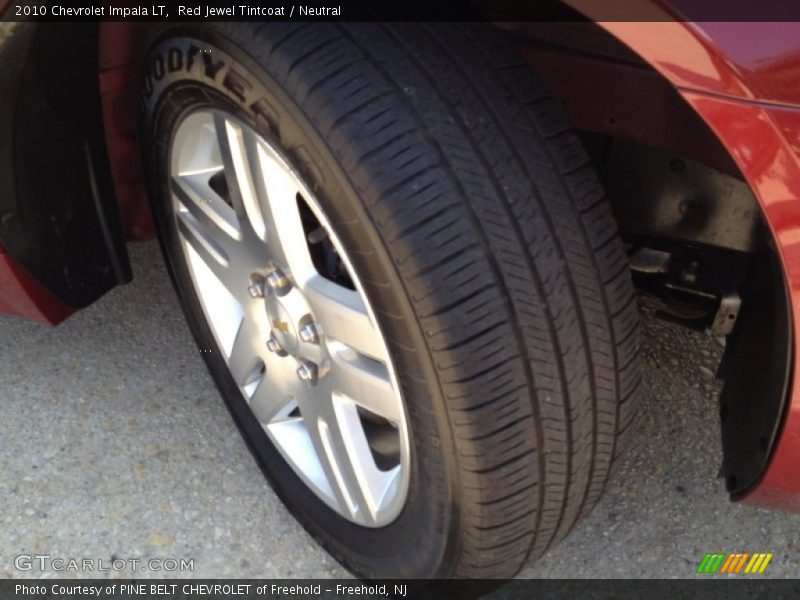 Red Jewel Tintcoat / Neutral 2010 Chevrolet Impala LT