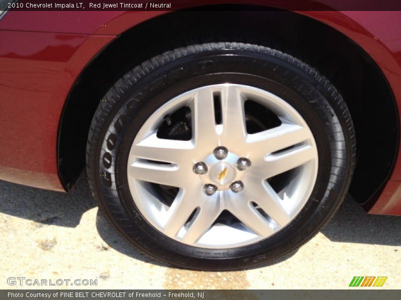 Red Jewel Tintcoat / Neutral 2010 Chevrolet Impala LT