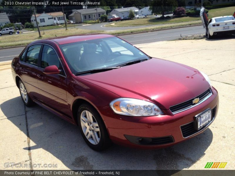 Red Jewel Tintcoat / Neutral 2010 Chevrolet Impala LT