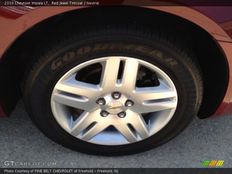 Red Jewel Tintcoat / Neutral 2010 Chevrolet Impala LT