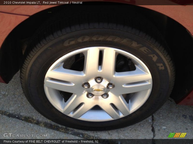 Red Jewel Tintcoat / Neutral 2010 Chevrolet Impala LT