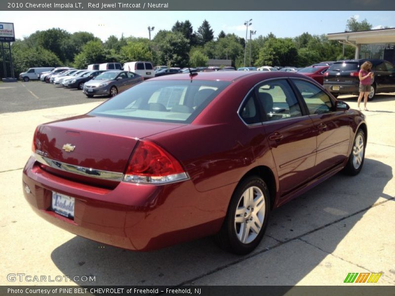 Red Jewel Tintcoat / Neutral 2010 Chevrolet Impala LT