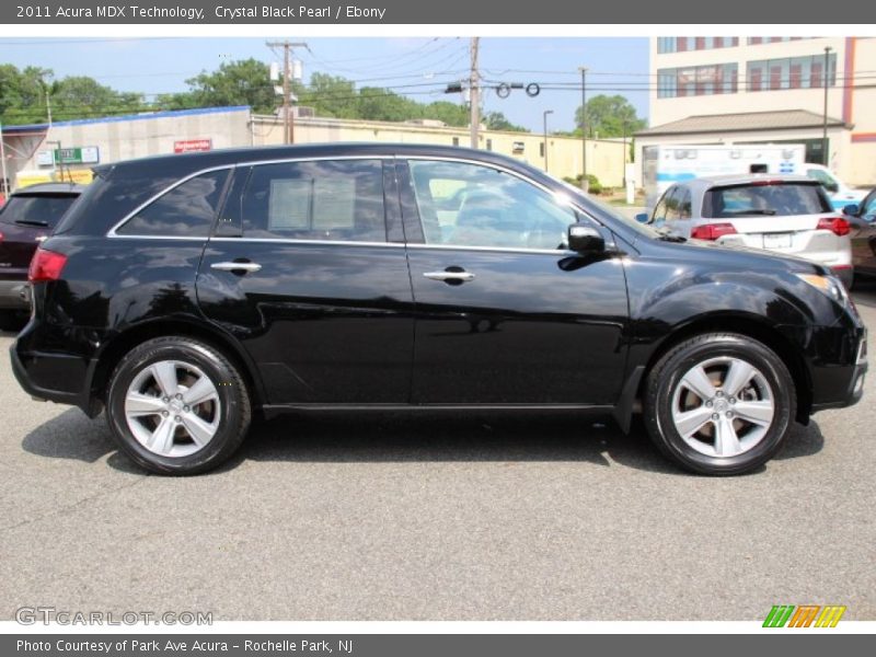 Crystal Black Pearl / Ebony 2011 Acura MDX Technology