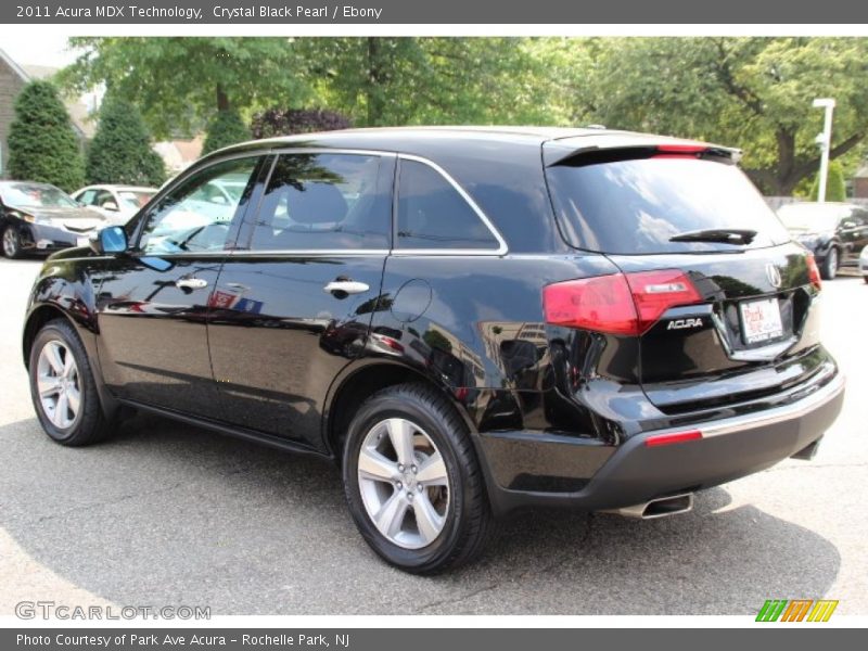 Crystal Black Pearl / Ebony 2011 Acura MDX Technology