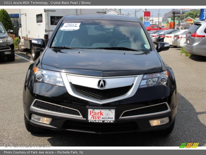 Crystal Black Pearl / Ebony 2011 Acura MDX Technology