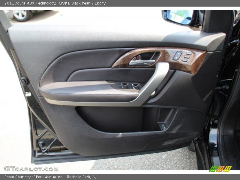 Crystal Black Pearl / Ebony 2011 Acura MDX Technology