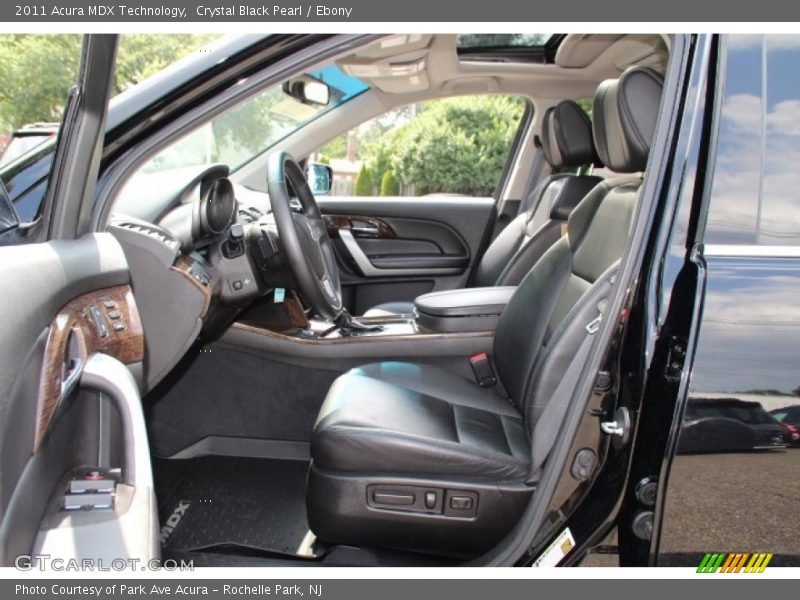 Crystal Black Pearl / Ebony 2011 Acura MDX Technology