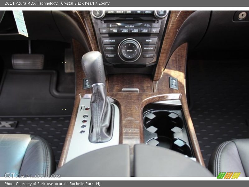 Crystal Black Pearl / Ebony 2011 Acura MDX Technology