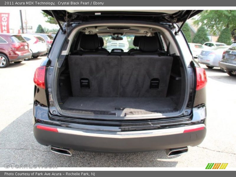 Crystal Black Pearl / Ebony 2011 Acura MDX Technology