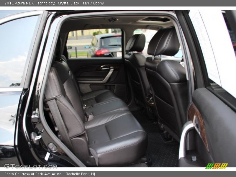 Crystal Black Pearl / Ebony 2011 Acura MDX Technology