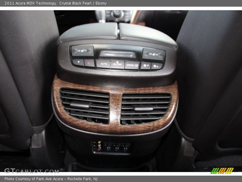 Crystal Black Pearl / Ebony 2011 Acura MDX Technology
