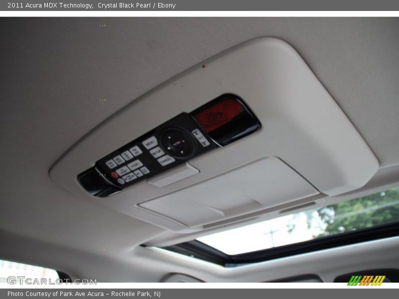 Crystal Black Pearl / Ebony 2011 Acura MDX Technology