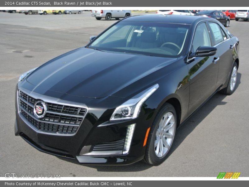 Black Raven / Jet Black/Jet Black 2014 Cadillac CTS Sedan