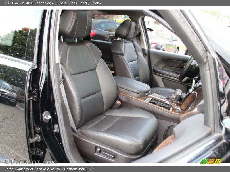Crystal Black Pearl / Ebony 2011 Acura MDX Technology