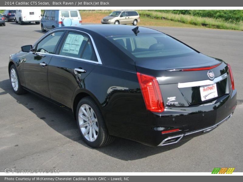 Black Raven / Jet Black/Jet Black 2014 Cadillac CTS Sedan