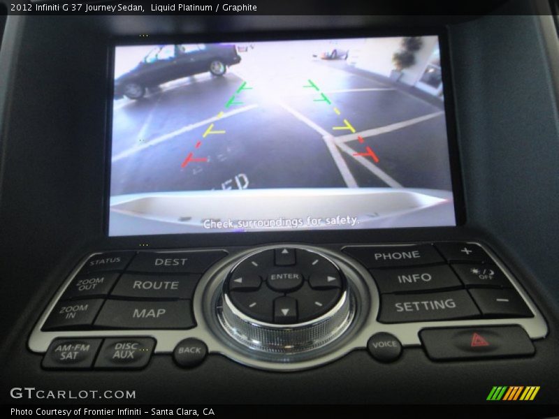 Liquid Platinum / Graphite 2012 Infiniti G 37 Journey Sedan